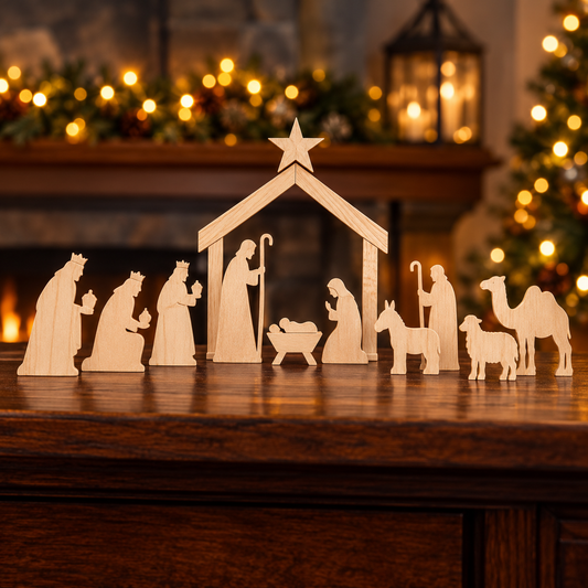 Pendivora Snowflake And Icicle Hanging Ornaments