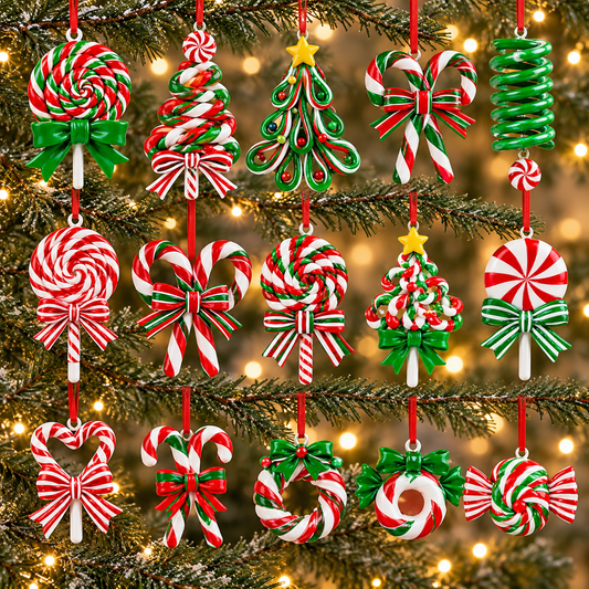 Pendivora Gingerbread Christmas Hanging Ornaments