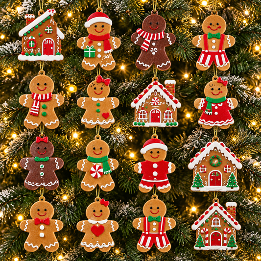 Pendivora Clear Winter Hanging Ornaments