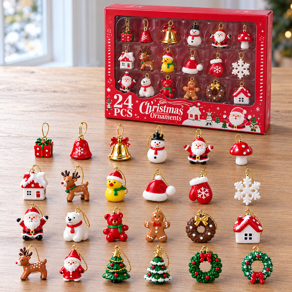 Pendivora Traditional Christmas Table Signs