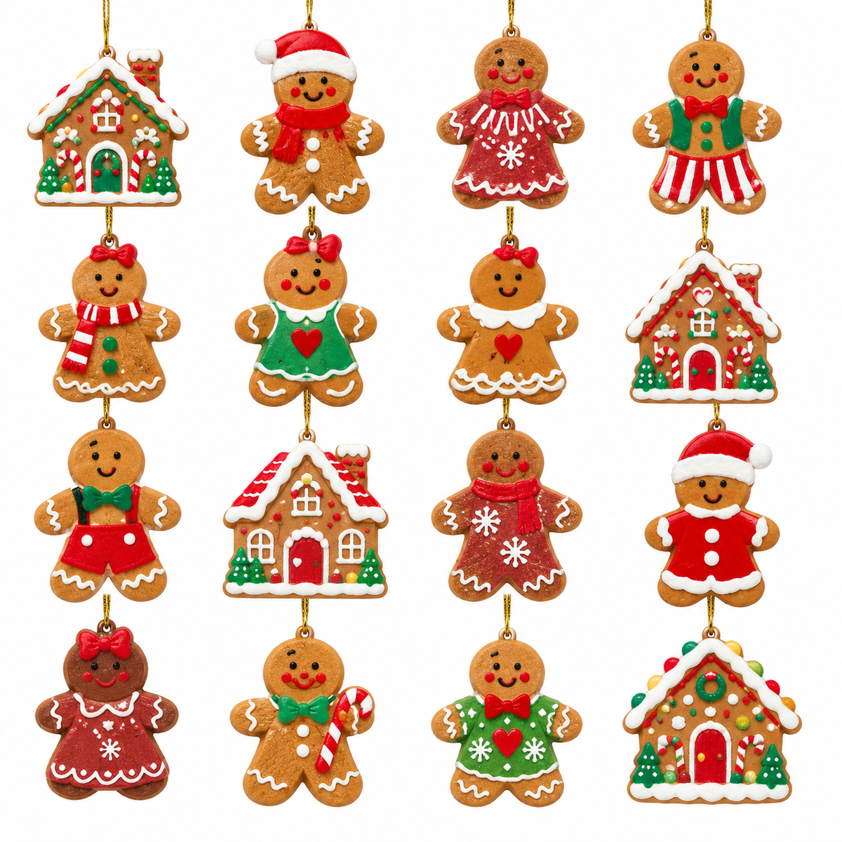 Pendivora Clear Winter Hanging Ornaments